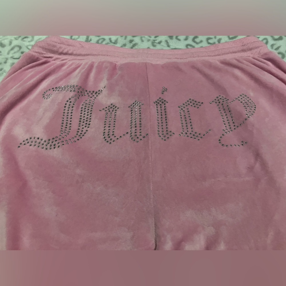 Juicy Couture Pink Velour Lounge Pants